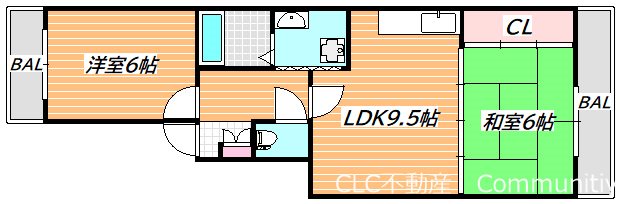 ＳＫハイツ 間取り図