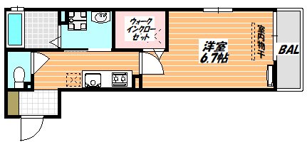  for you 新浦安 間取り図