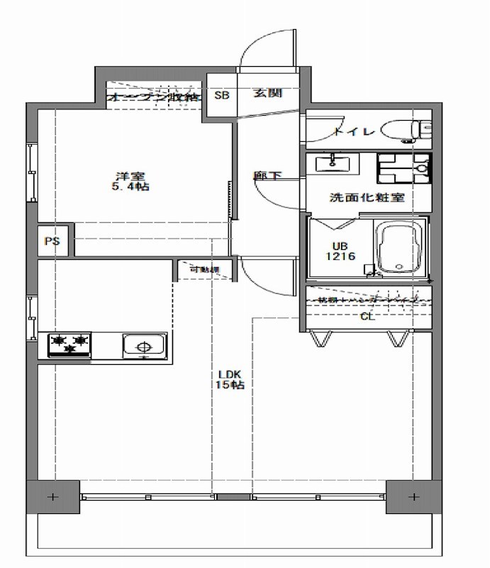 ウィルテラス横浜サウス 704号室 間取り
