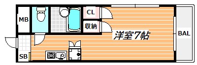 フジマンション末広 間取り