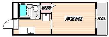 千葉県船橋市本中山３丁目 間取り