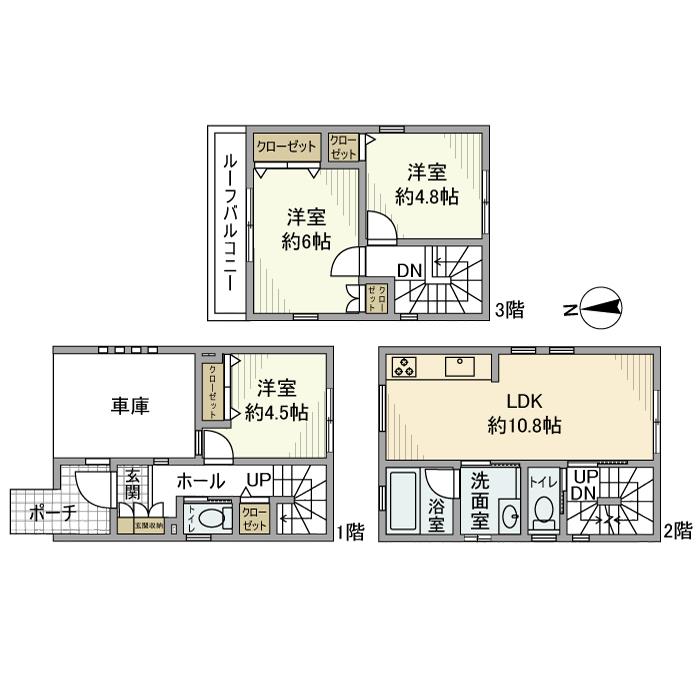 打越戸建 間取り