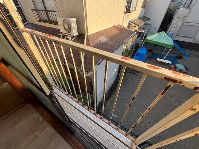 コーポ紫 ベランダ
