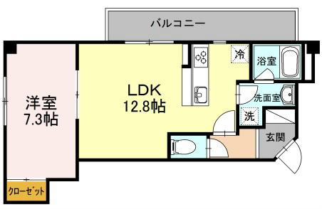 フォレスト  間取り