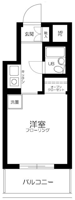 レクセル新子安 209号室 間取り