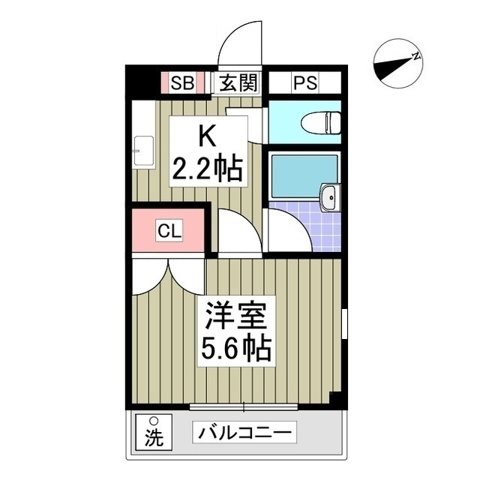 コートアネックスⅡ 間取り図