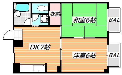 b&amp;#39;CASA南行徳re-born 間取り図