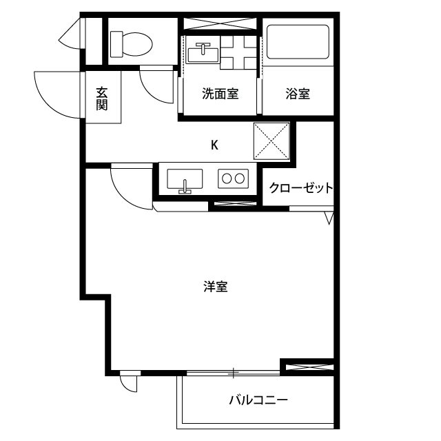 アムールＫＳ 間取り図