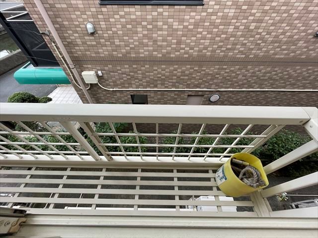 リリックコートスカイ ベランダ