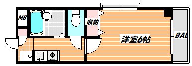 プリデ富士見 間取り図