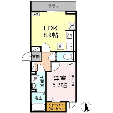 D Paina 旭町 間取り