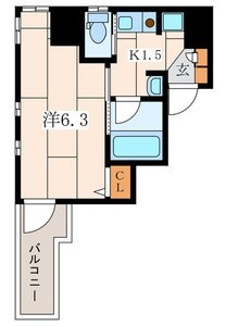 エルドシック横濱 403号室 間取り