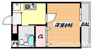 パークテラス堀江 間取り