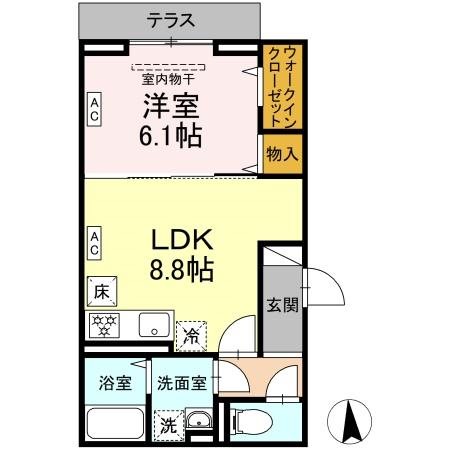 D Paina 旭町 間取り