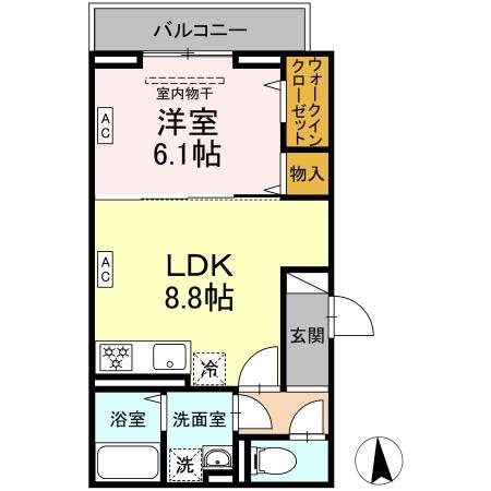 D Paina 旭町 間取り
