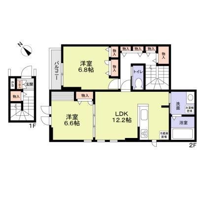 weises Haus 間取り図