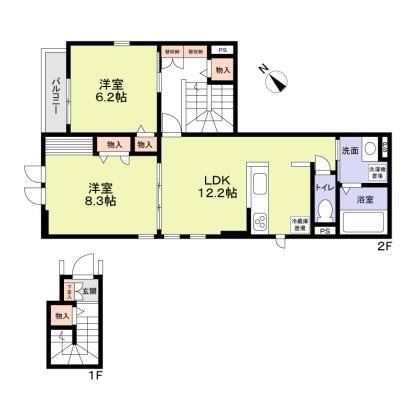 weises Haus 間取り図