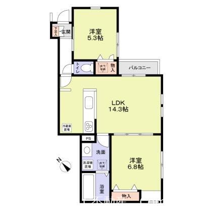 weises Haus 間取り図