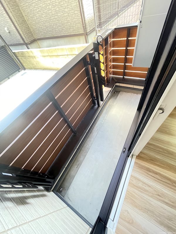 weises haus ベランダ