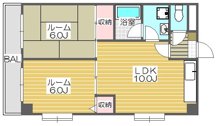 グランドール東寺尾  間取り