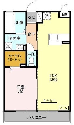 エバーグレイス  間取り図