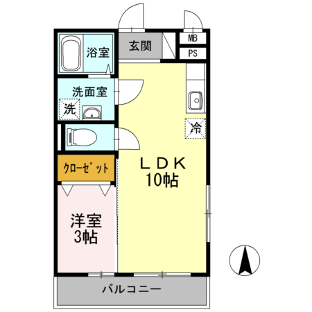 コモド元住吉 間取り