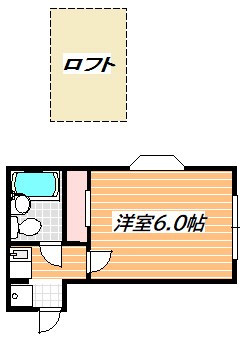 ローズアパートＢ9番館 間取り