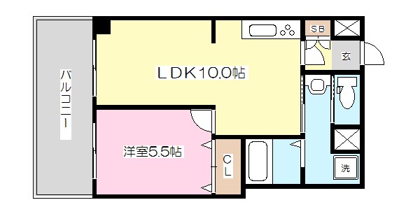 VIVACE東寺尾  間取り