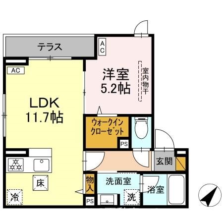 ディーソラーナ 間取り図