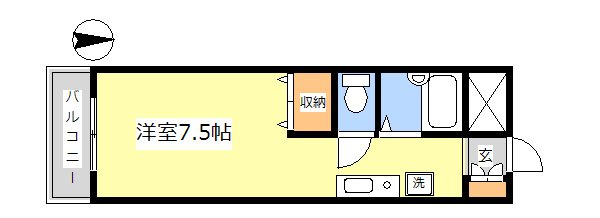 カンマルージュ  間取り
