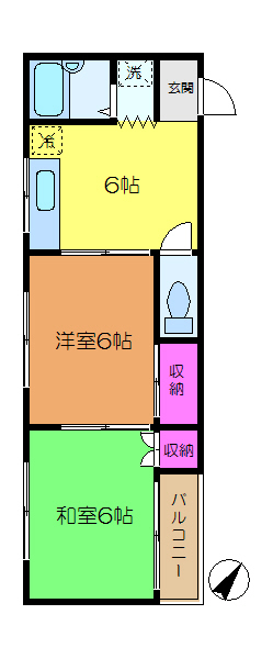 ティエムハイツ 間取り