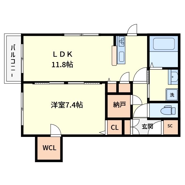 ファーマーハイム下河原 間取り