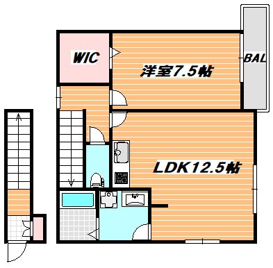 Bonnie Alba(ボニーアルバ) 間取り図