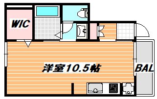Bonnie Alba(ボニーアルバ) 間取り