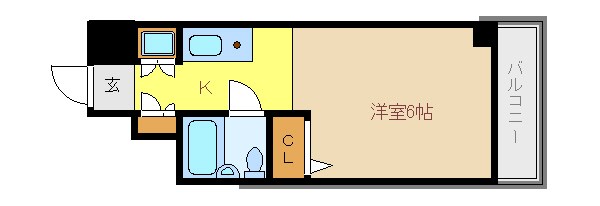 キソヤマンションⅢ 間取り図