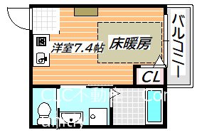 La Provence du URAYASU 間取り