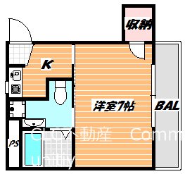 フロレゾン浦安 間取り図
