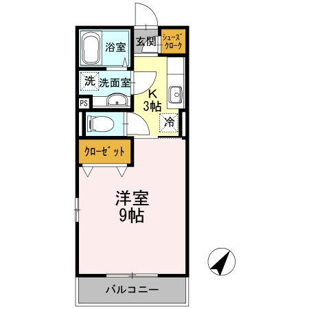セジュールコート 間取り