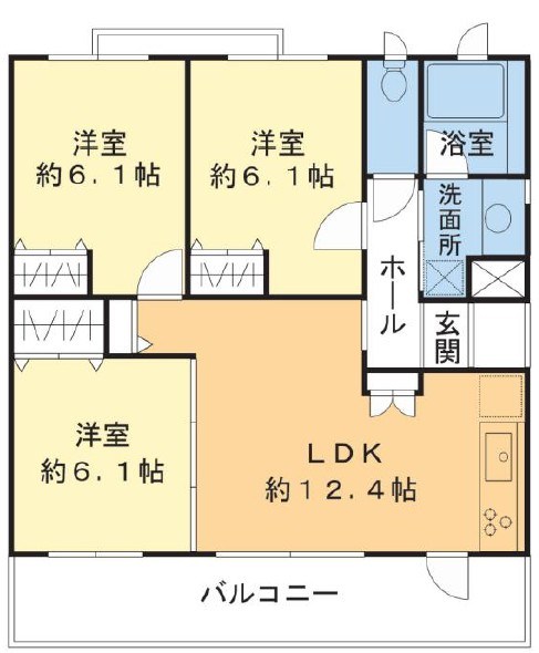 KENZO　HAUS　yokodai 間取り