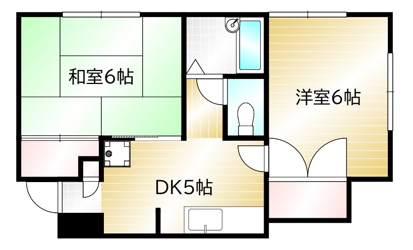 アミューズ磯子壱番館 間取り