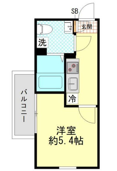 カーサ・デ・シレーナ 301号室 間取り