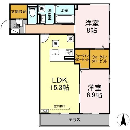 ＧＲＡＮＤ　ＶＥＲＤＥ 間取り