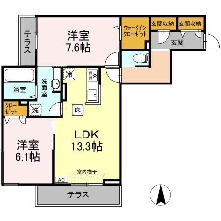ＧＲＡＮＤ　ＶＥＲＤＥ 間取り