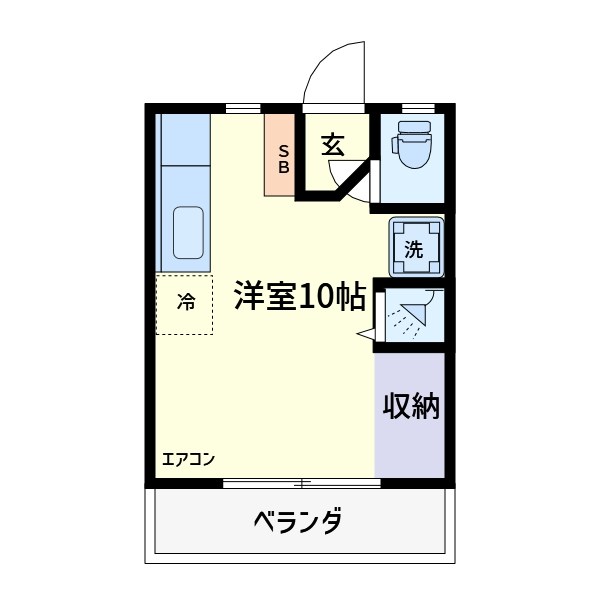 グリーンリーブスアサバ 間取り