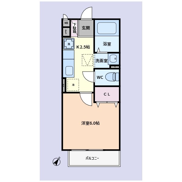 グレイス・モコ  間取り
