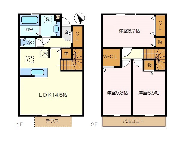 コート坂本 間取り