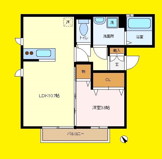 神奈川県横浜市金沢区釜利谷南２丁目 間取り