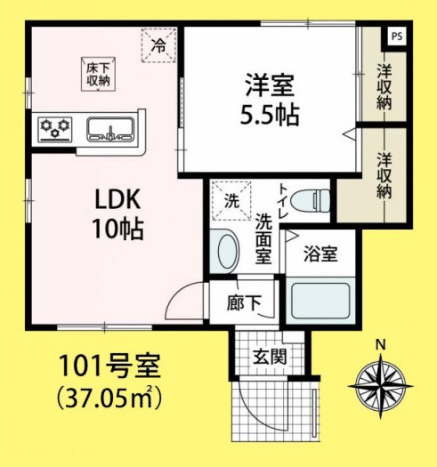 サニーコート能見台 間取り