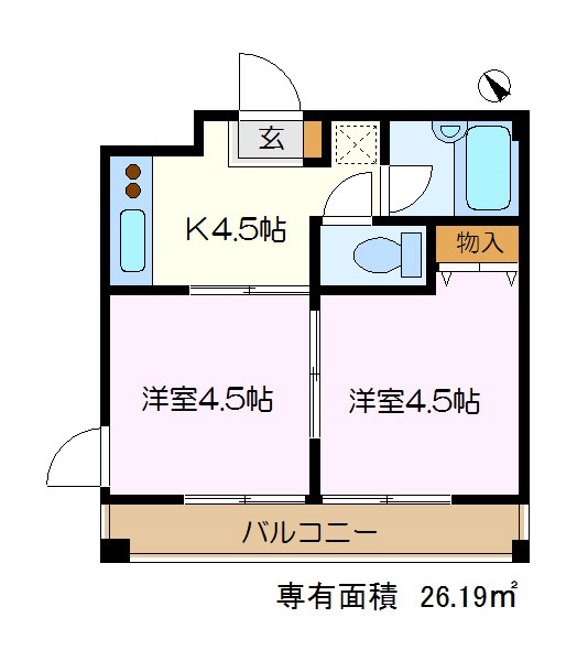 神奈川県横浜市金沢区平潟町 間取り