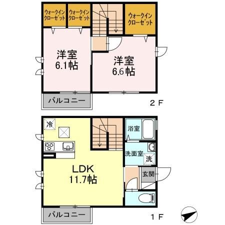 テラス大道 間取り